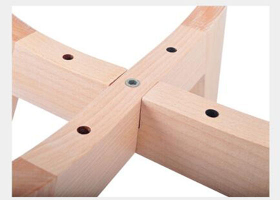 De eenvormige Weerstand van de de Benenslijtage van het TextuurBeukehout voor het Dineren Stoelen