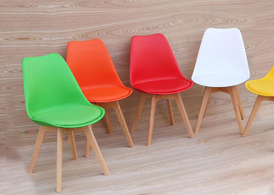 De ergonomische Stoel van het HoogteBeukehout, Hoge Achterleer het Dineren Stoelen